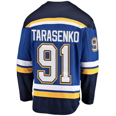 Men s St Louis Blues Vladimir Tarasenko Fanatics Branded Royal Breakaway Player Jersey