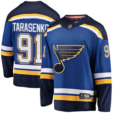 Men s St Louis Blues Vladimir Tarasenko Fanatics Branded Royal Breakaway Player Jersey