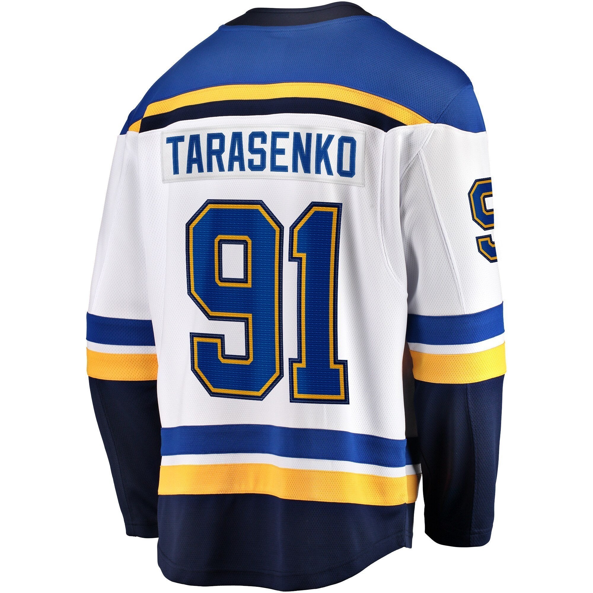 Men s St Louis Blues Vladimir Tarasenko Fanatics Branded White Away 2019 Stanley Cup Final Bound Breakaway Player Jersey
