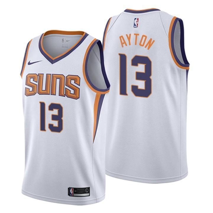 Phoenix Suns #13 DeAndre Ayton Association White Swingman Jersey