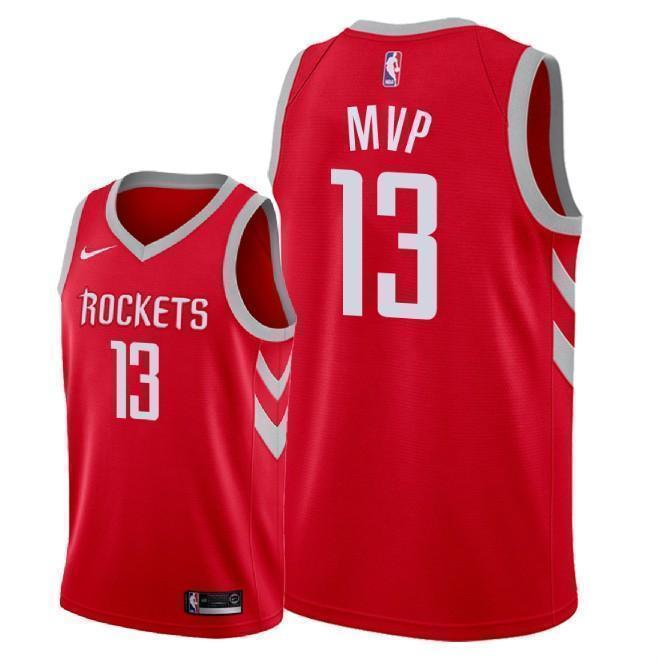 Houston Rockets #13 James Harden Icon Swingman Jersey - Red