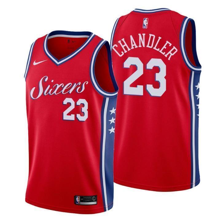 Philadelphia 76ers #23 Wilson Chandler Statement Red Swingman Jersey