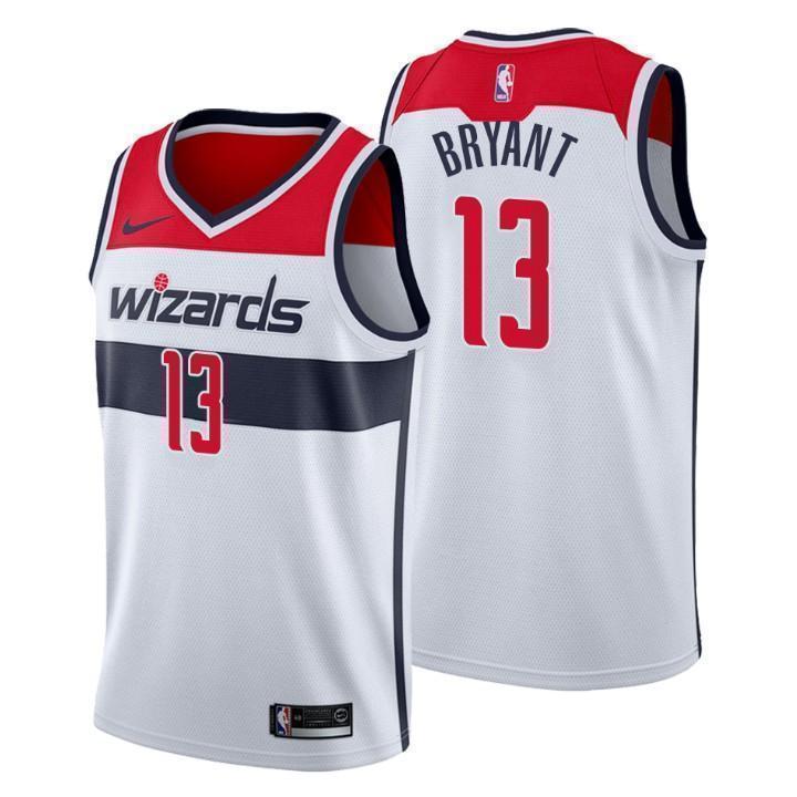 Washington Wizards #13 Thomas Bryant Association White Swingman Jersey