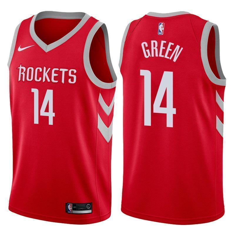 Houston Rockets #14 Gerald Green Icon Red Swingman Jersey