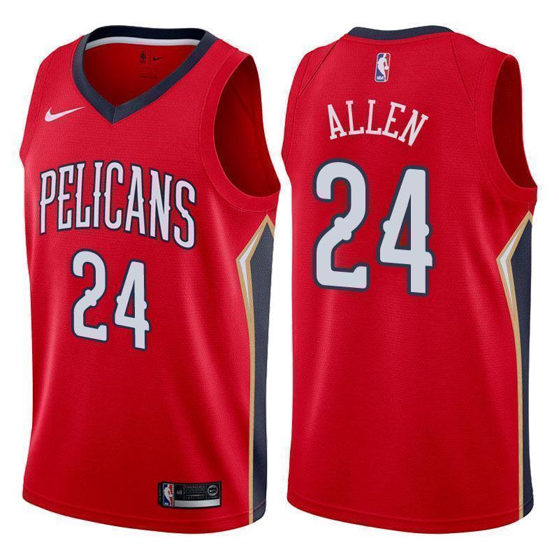 New Orleans Pelicans #24 Tony Allen Statement Red Swingman Jersey