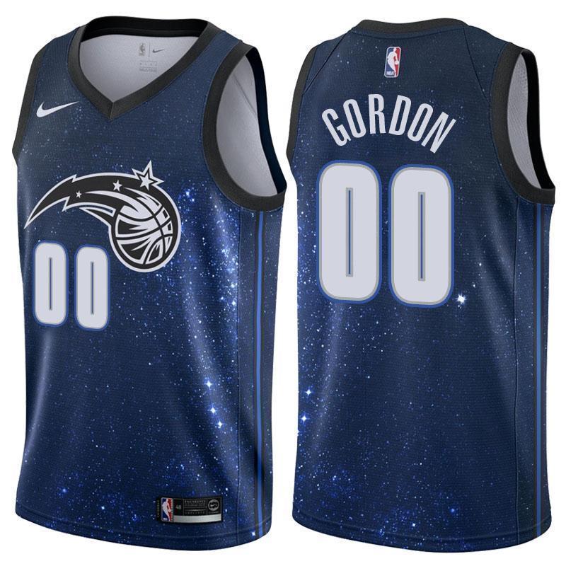 Orlando Magic #00 Aaron Gordon City Edition Navy Swingman Jersey