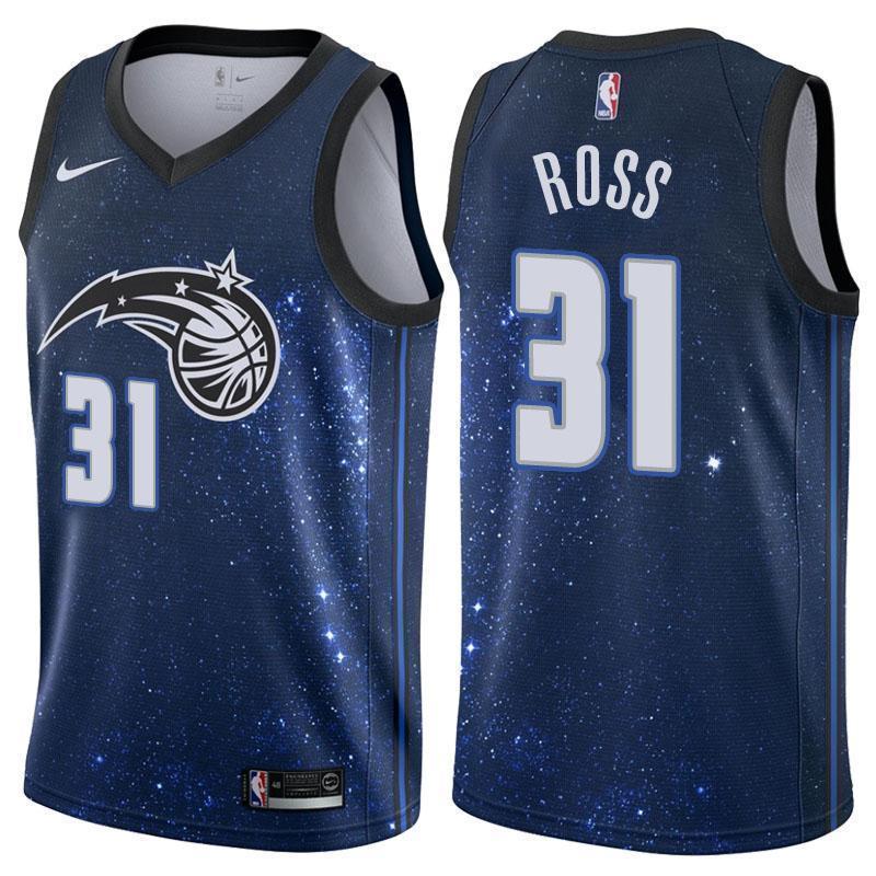 Orlando Magic #31 Terrence Ross City Edition Navy Swingman Jersey