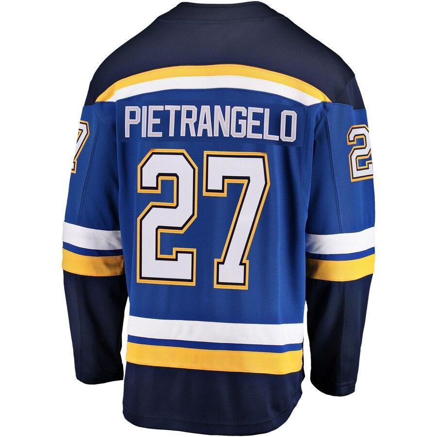 Men's St. Louis Blues Alex Pietrangelo Fanatics Branded Blue 2019 Stanley Cup Champions Home Breakaway Player Jersey