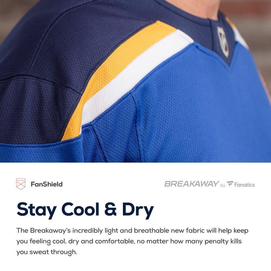Men's St. Louis Blues Jaden Schwartz Fanatics Branded Blue 2019 Stanley Cup Champions Home Breakaway Player Jersey