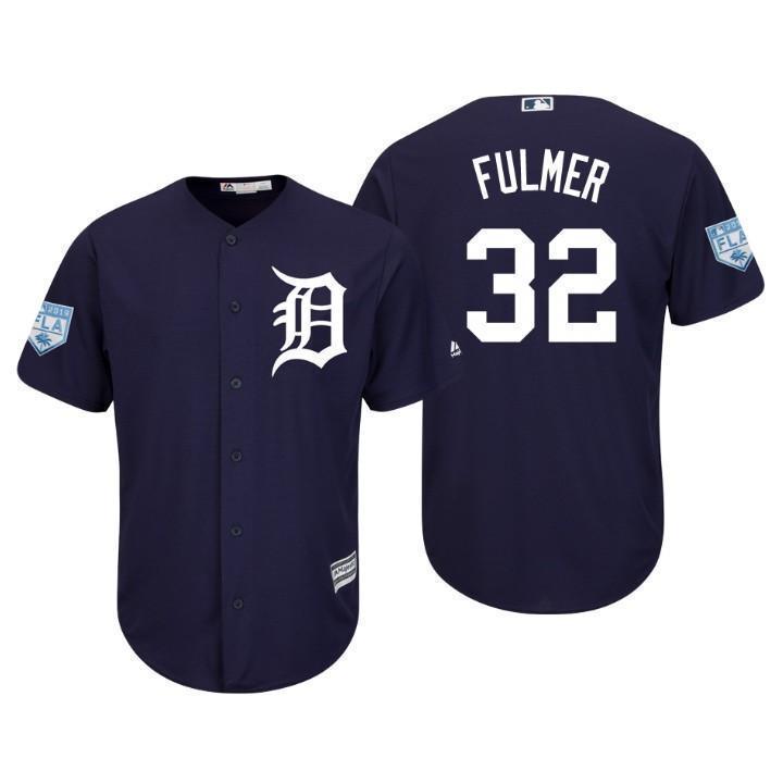 Michael Fulmer Detroit Tigers 2019 Spring Training Baseball Player Jersey