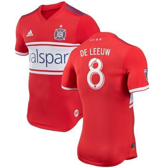 Michael de Leeuw Chicago Fire Primary Jersey 2018