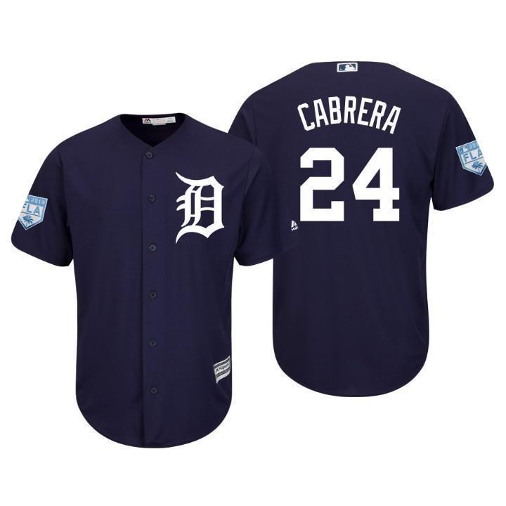 Miguel Cabrera Detroit Tigers 2019 Spring Training Baseball Player Jersey