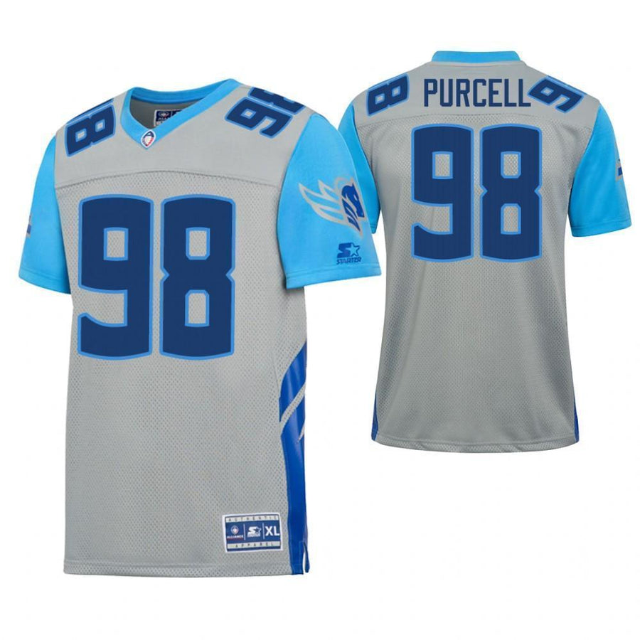 Mike Purcell Salt Lake Stallions Game Jersey