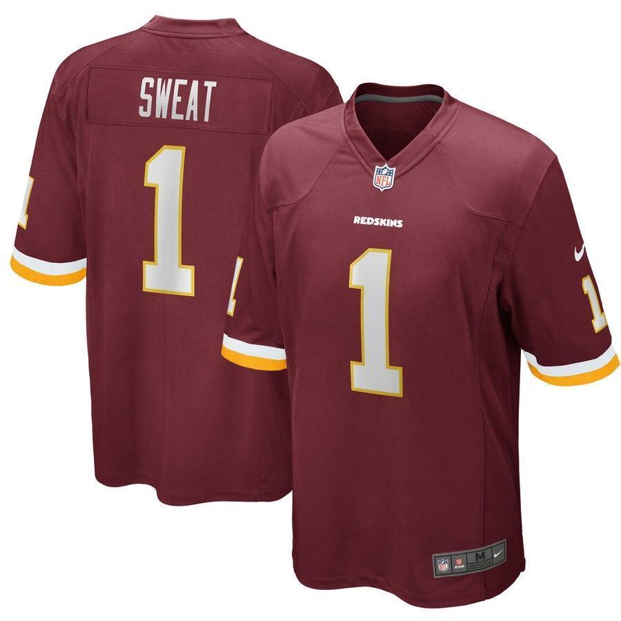 Montez Sweat Washington Redskins 2019 Draft First Round Pick Game Jersey - Red