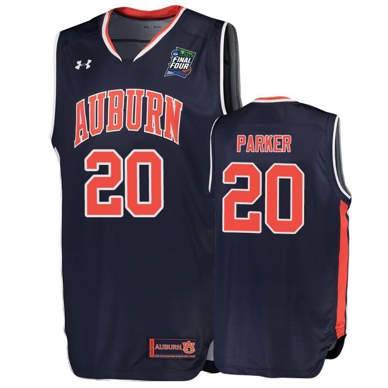 Myles Parker Auburn Tigers 2019 Final Four Basketball Jersey - Navy