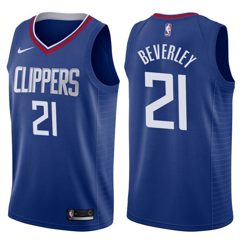 Los Angeles Clippers #21 Patrick Beverley Icon Blue Swingman Jersey