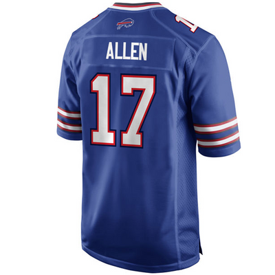 Josh Allen Buffalo Bills 2018 Draft First Round Pick Game Jersey