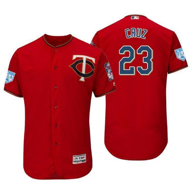 Nelson Cruz Minnesota Twins 2019 Spring Training Baseball Player Jersey