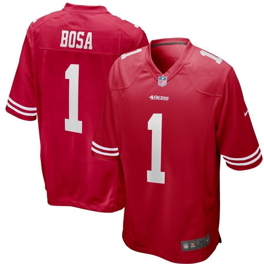 Nick Bosa San Francisco 49ers 2019 Draft First Round Pick Game Jersey - Red