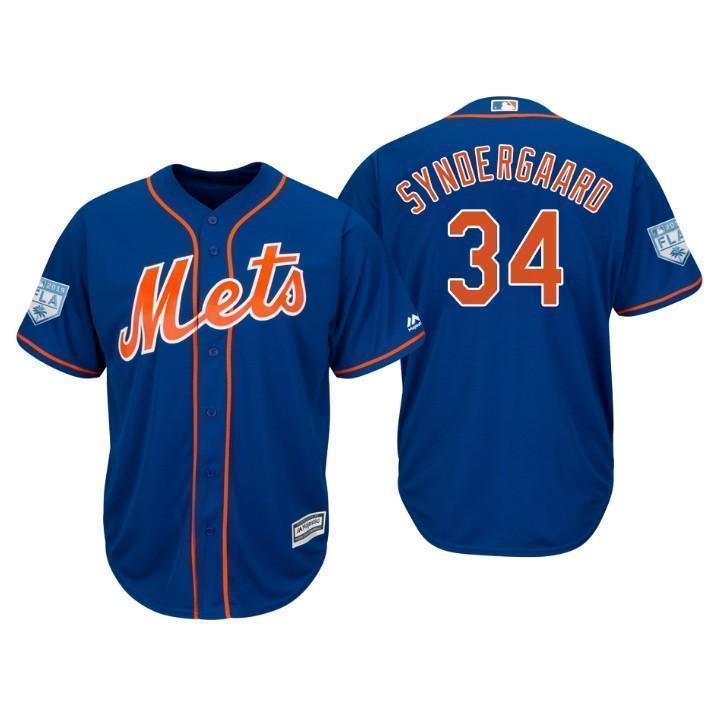 Noah Syndergaard New York Mets 2019 Spring Training Baseball Player Jersey