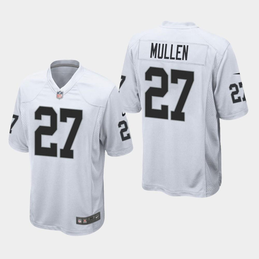 Oakland Raiders #27 Trayvon Mullen 2019 Draft Game Jersey - White