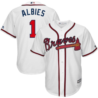 Ozzie Albies Atlanta Braves Baseball Player Jersey