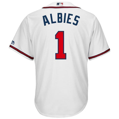 Ozzie Albies Atlanta Braves Baseball Player Jersey