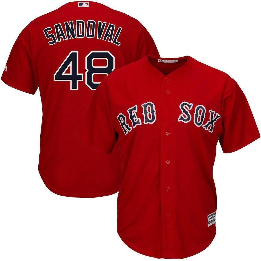 Pablo Sandoval Boston Red Sox Baseball Player Jersey