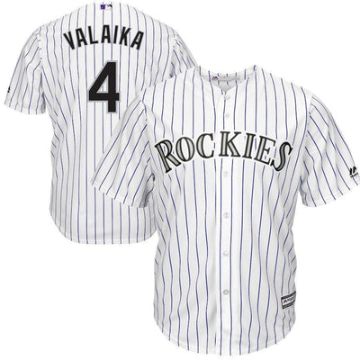 Pat Valaika Colorado Rockies Baseball Player Jersey