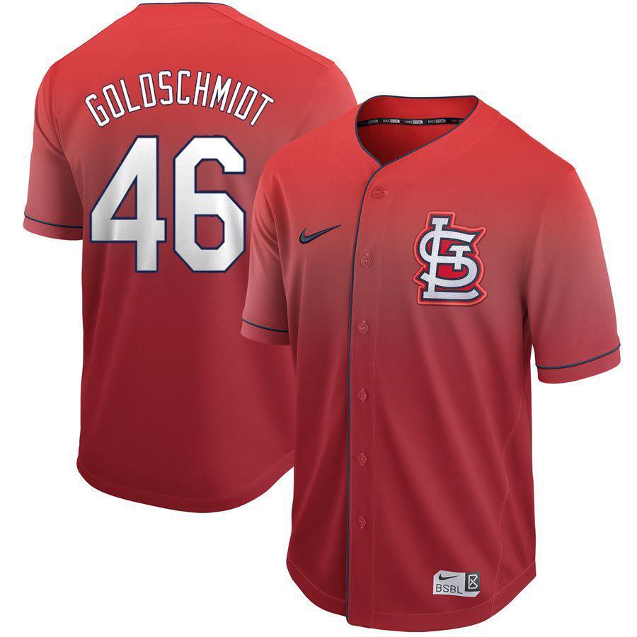 Paul Goldschimidt Cardinals 2019 New Arrivals Baseball Player Fade Jersey