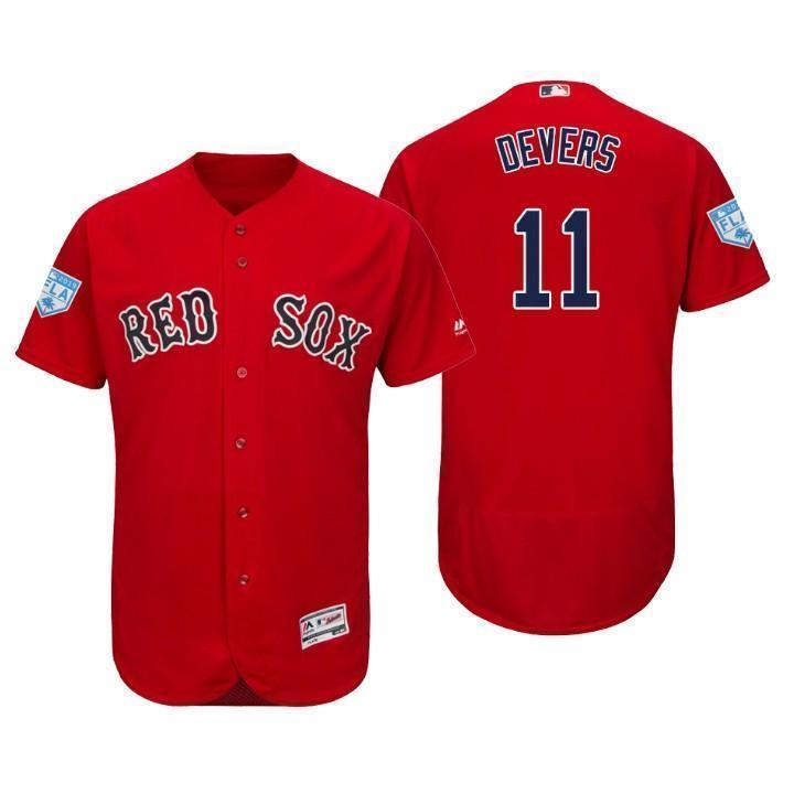 Rafael Devers Boston Red Sox 2019 Spring Training Baseball Player Jersey