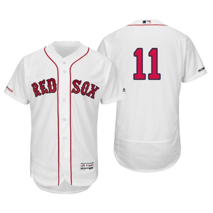 Rafael Devers Boston Red Sox 150th Anniversary Baseball Jersey - White