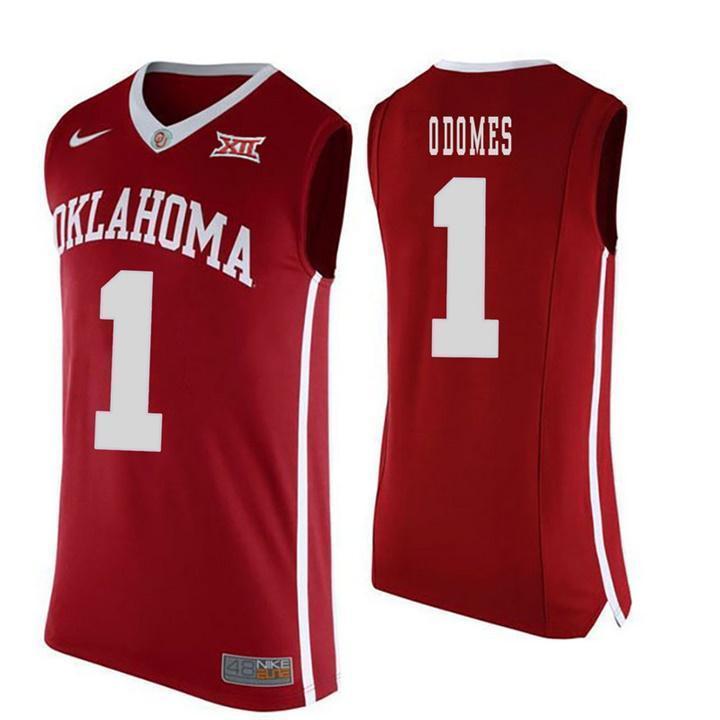 Rashard Odomes Oklahoma Sooners Basketball Jersey - Red