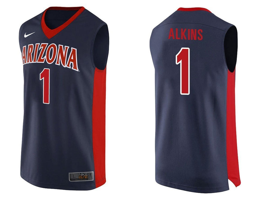 Rawle Alkins Arizona Wildcats Basketball Jersey - Dark Blue