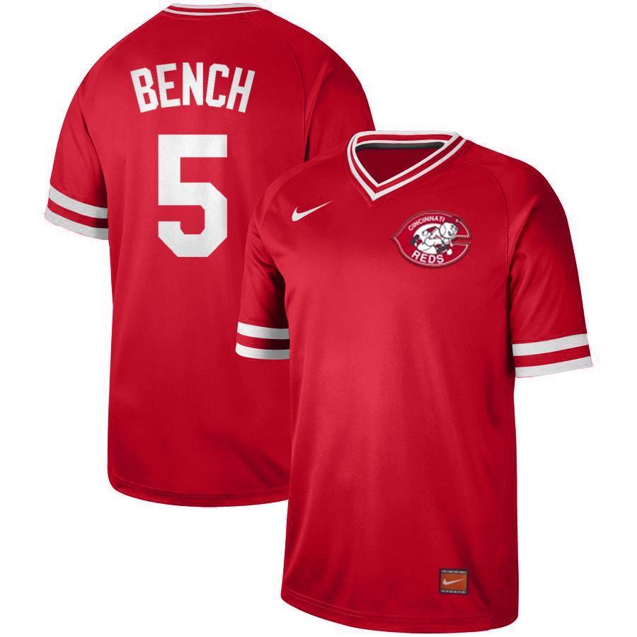 Redlegs Benches Cincinnati Reds 2019 New Arrivals Legend Baseball Player Jersey