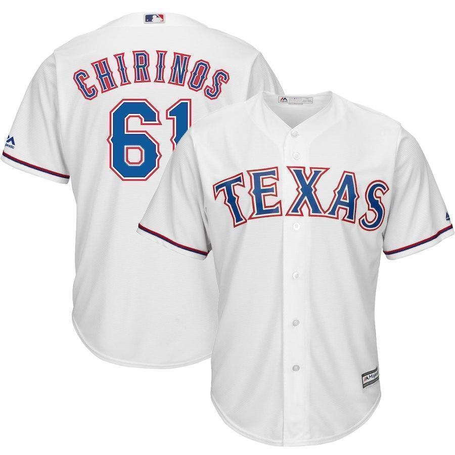 Robinson Chirinos Texas Rangers Baseball Player Jersey
