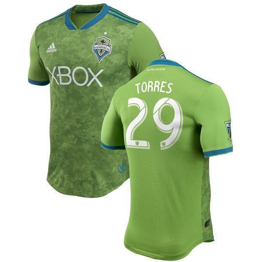 Roman Torres Seattle Sounders Primary Jersey 2018