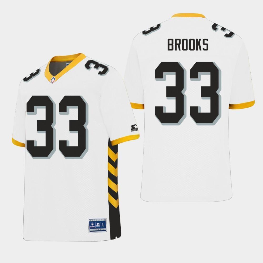 Ron Brooks San Diego Fleet Game Jersey - White