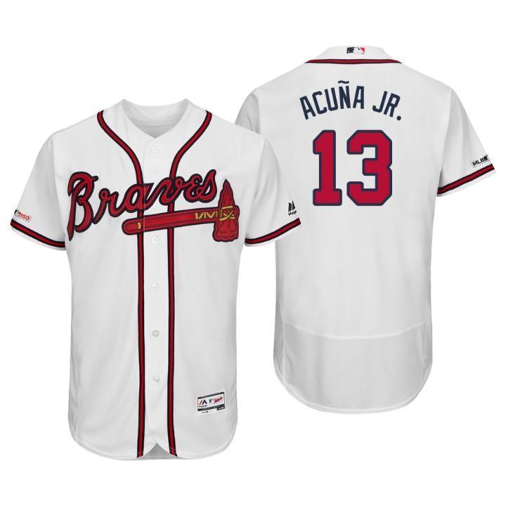 Ronald Acuna Jr. Atlanta Braves 150th Anniversary Baseball Jersey