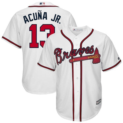 Ronald Acuña Jr. Atlanta Braves Baseball Player Jersey
