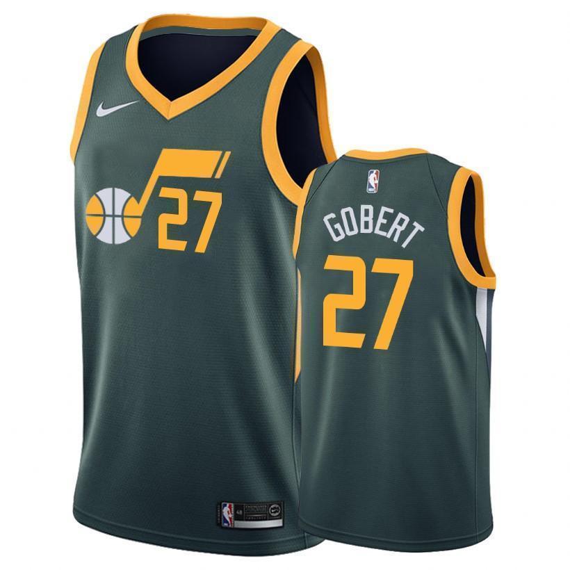 Utah Jazz #27 Rudy Gobert 2018/19 Earned Edition Swingman Jersey