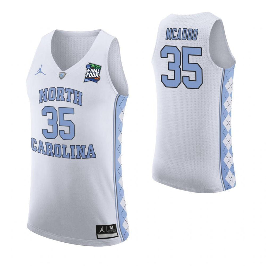 Ryan McAdoo North Carolina Tar Heels 2019 Final Four Basketball Jersey