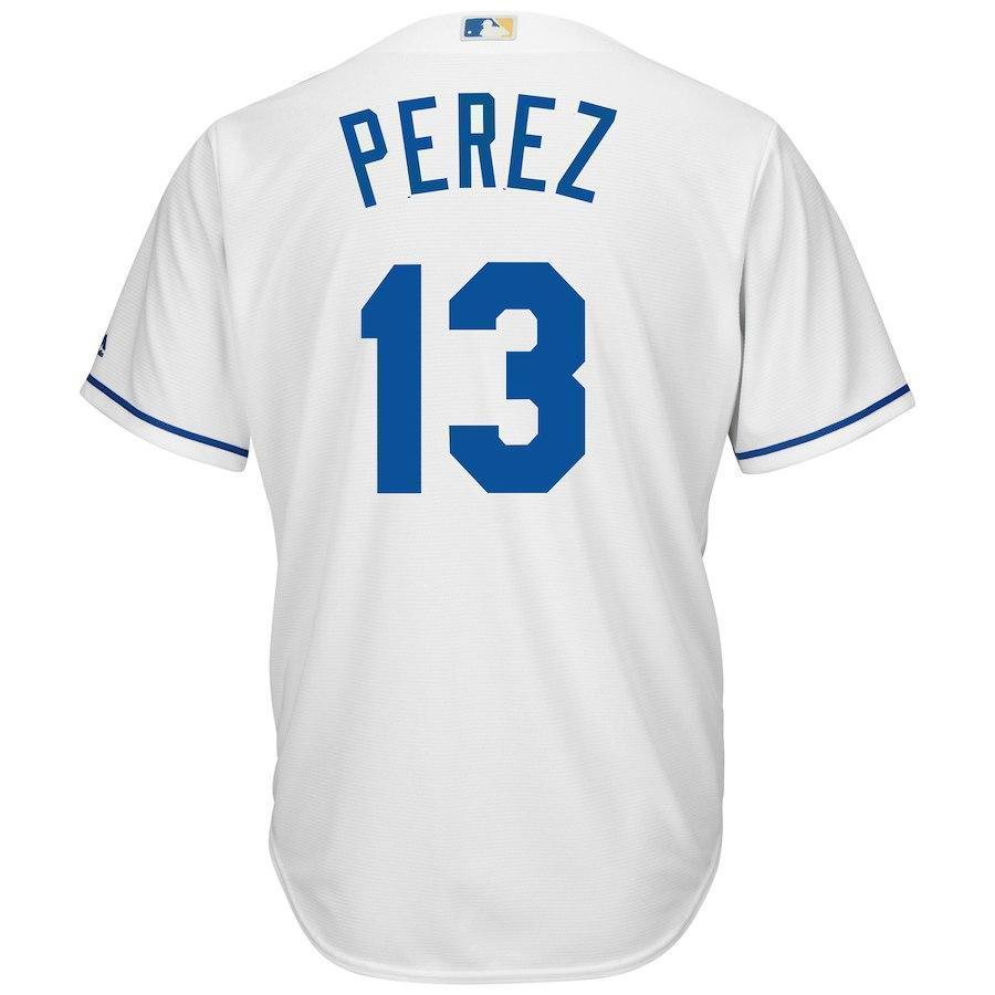 Salvador Perez Kansas City Royal Baseball Player Jersey