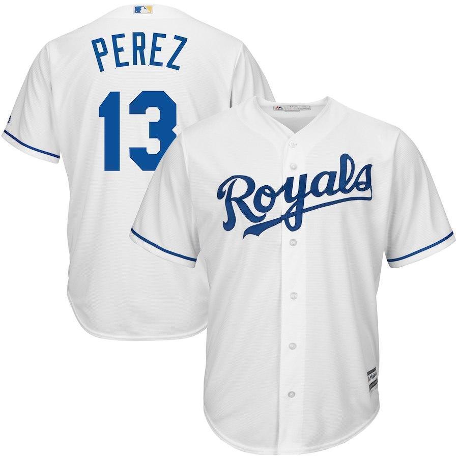 Salvador Perez Kansas City Royal Baseball Player Jersey