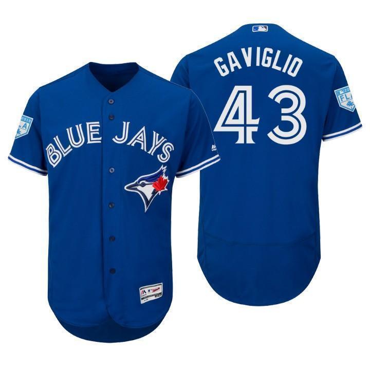 Sam Gaviglio Toronto Blue Jays 2019 Spring Training Baseball Player Jersey