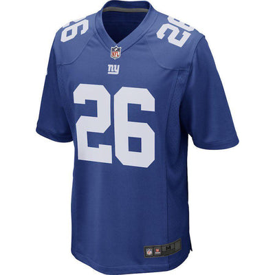 Saquon Barkley New York Giants 2018 NFL Draft First Round Pick Game Jersey