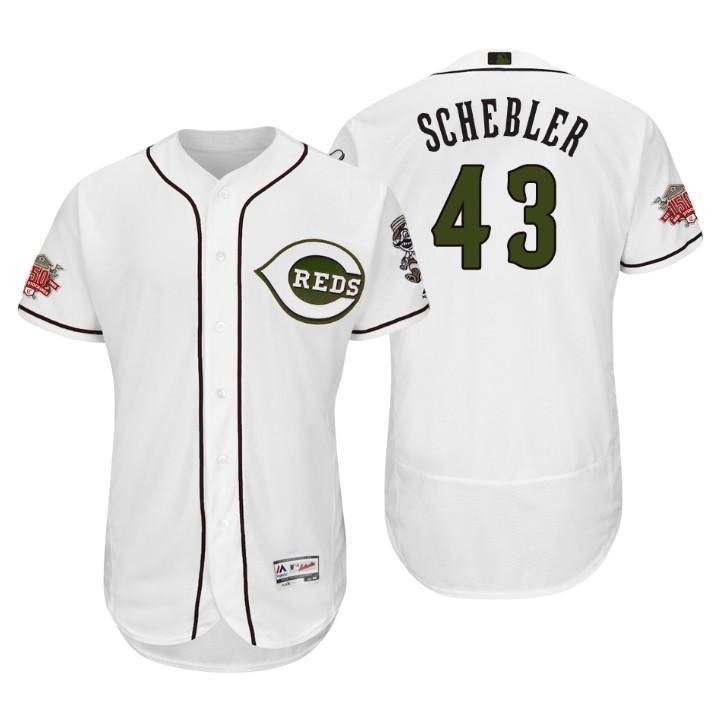Scott Schebler Cincinnati Reds 150th Anniversary Baseball Jersey - Green