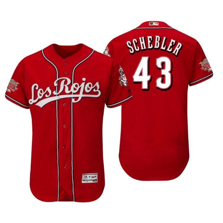 Scott Schebler Cincinnati Reds 150th Anniversary Baseball Jersey - Red