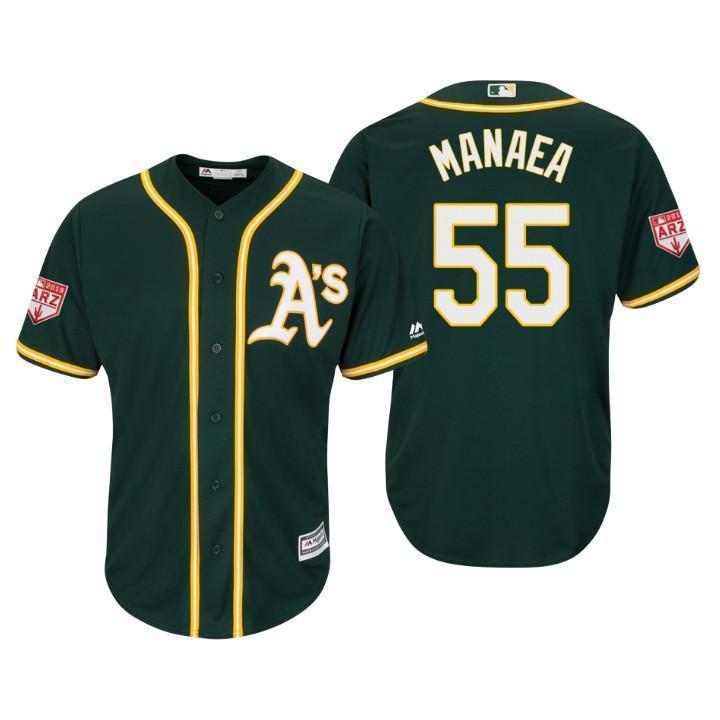 Sean Manaea Oakland Athletics 2019 Spring Training Baseball Player Jersey