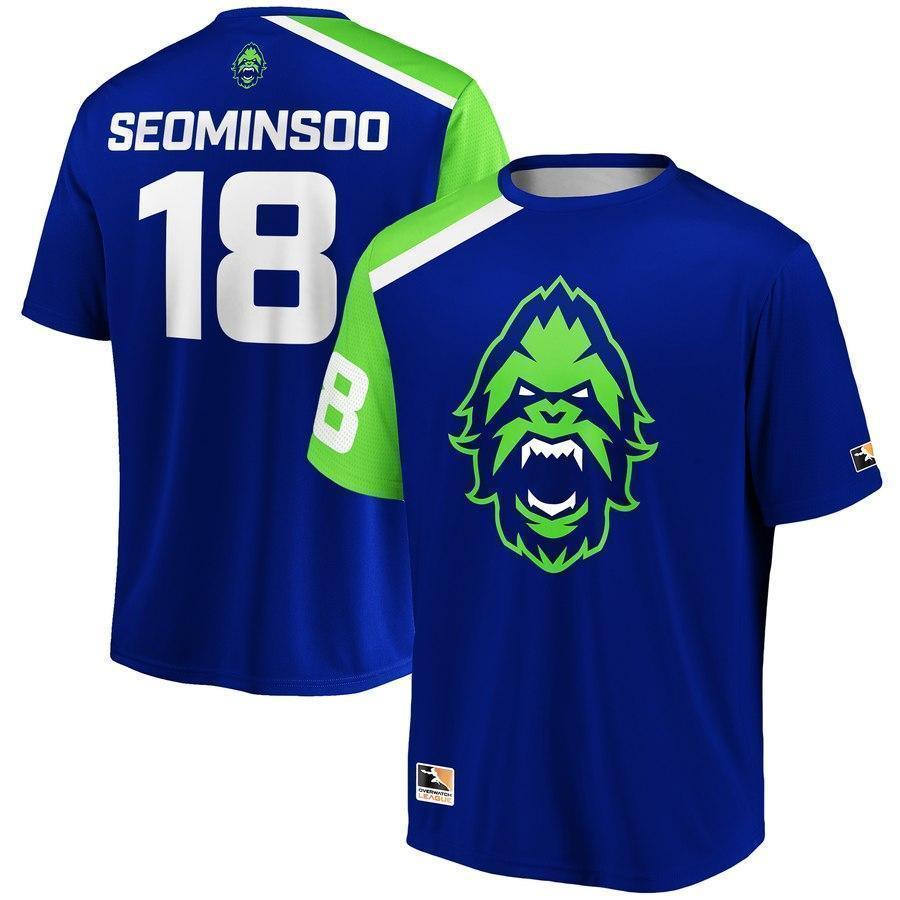 SeoMinSoo Vancouver Titans Overwatch League Jersey